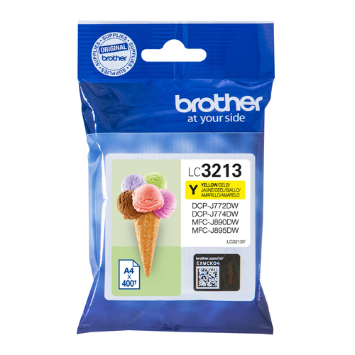 Brother - Cartuccia - Giallo - LC3213Y - 400 pag