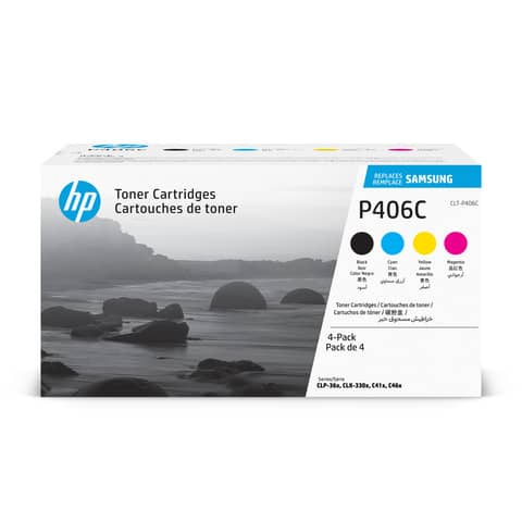 Samsung/HP - Multipack 4 Toner originale - C/M/Y/K …