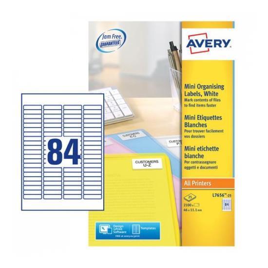 Etichette adesive L7656 - in carta - angoli …
