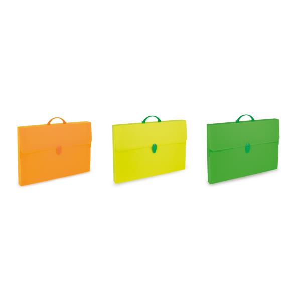 Valigetta Polionda Fluo - 28x39cm - dorso 8cm …