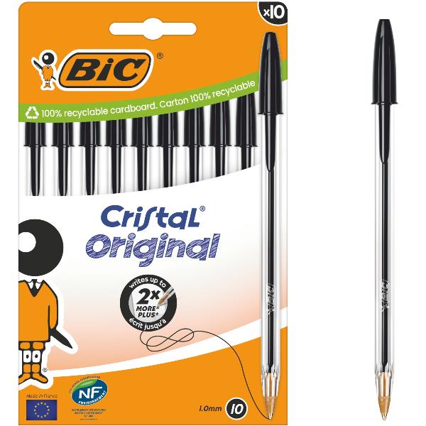 Penna a sfera Cristal - punta media 1,0mm …