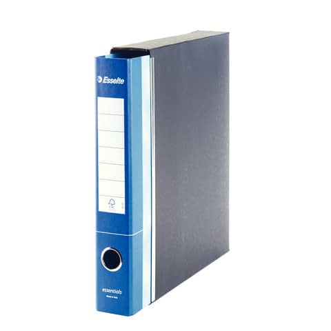 Registratore Essentials G72 - dorso 5 cm - commerciale 23 x 30 cm - blu - Esselte