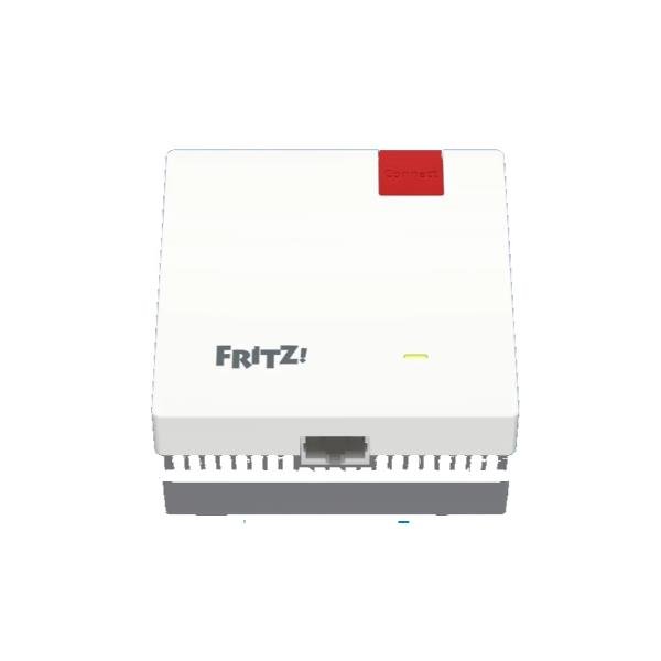 FRITZ! REPEATER 1700 WI-FI 7 EXTENDER DUAL BAND 2.4/5GHz 3568 Mbit/s LAN GIGABIT MESH BIANCO/ROSSO