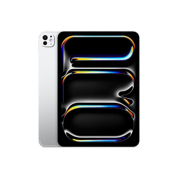 Apple iPad Pro 11ʺ Wi‑Fi + Cellular 2TB display standard Argento, 27,9 cm (11ʺ), 2420 x 1668 Pixel, 2 TB, 16 GB, iPadOS 26, Argento