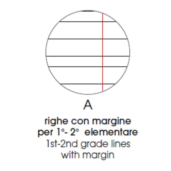 Maxiquaderno Bambino fantasia - A4 - rigo di 1a - 40+2 fogli - 80gr - BM