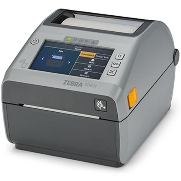 Zebra ZD621 - Stampante per etichette - trasferimento termico - Rullo (10,8 cm) - 203 dpi - fino a 203 mm/sec - USB 2.0, LAN, seriale, host USB