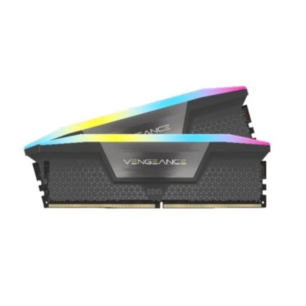 CORSAIR VENGEANCE RGB 32GB 2 x 16GB DDR5 6.000MHz CL36 AMD EXPO XMP 3.0 DIMM GRIGIO