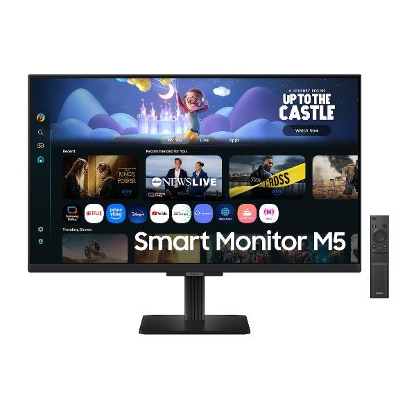 Samsung Smart Monitor - M50F da 27? Full HD Flat, 68,6 cm (27?), 1920 x 1080 Pixel, Full HD, LCD, 5 ms, Nero
