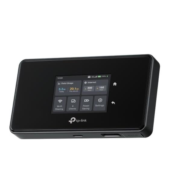 ROUTER PORTATILE DUAL BAND WIRELESS 5G TP-LINK M8550 BATTERIA RICARICABILE DA 4700 MAH-DISPLAY TFT 2.4"-SLOT SD DA 2TB