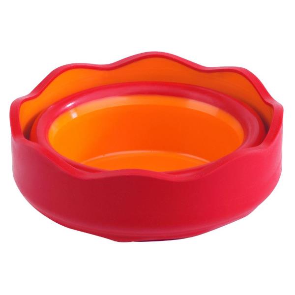 Vaschetta Click & Go - multiuso - rossa - Faber-Castell