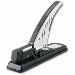 ro-ma Euroblok 13 - Cucitrice - carico pesante - 100 fogli / 10 mm - 23/6-23/13 - metallo - grigio, nero