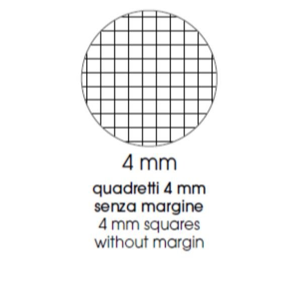 BE MORE CENTUS QUADERNO PUNTO METALLICO 100GR 210X297 mm A4 36 FOGLI A QUADRETTI 4M COLORI ASSORTITI CONF 12 Pz.