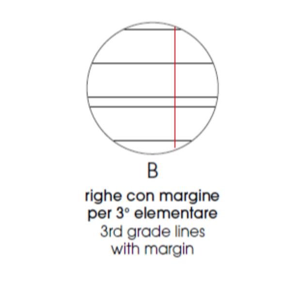 BE MORE CENTUS QUADERNO PUNTO METALLICO 100GR 150X210 mm A5 36 FOGLI A RIGHE 0B COLORI ASSORTITI CONF 12 Pz.