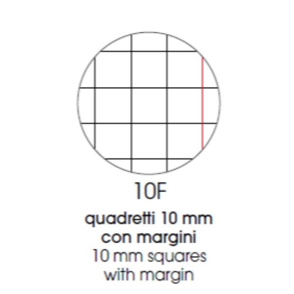 BE MORE RICAMBI RINFORZATI BANDUP 100 GR 210X297 mm A4 40 FOGLI A QUADRETTI 10F BIANCO