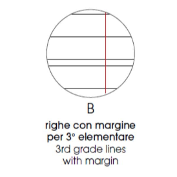 BE MORE CARTONATO COLOR QUADERNO MAXI 80GR 210X297 mm A4 96 FOGLI A RIGHE 0B COLORI ASSORTITI CONF 5 Pz.