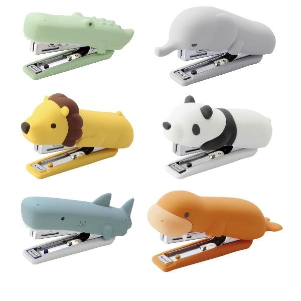 ZENITH ANIMAL POP CUCITRICE A PINZA CARICAMENTO SUPERIORE PUNTO 10 CAPACITA' 15 FOGLI SOGGETTI ASSORTITI CONF 6 Pz.