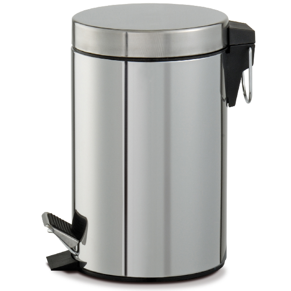 PERFETTO BIDONE PEDALE+VASCHETTA LT.3 - INOX