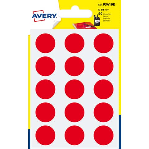 Etichette adesive tonde PSA - in carta - …