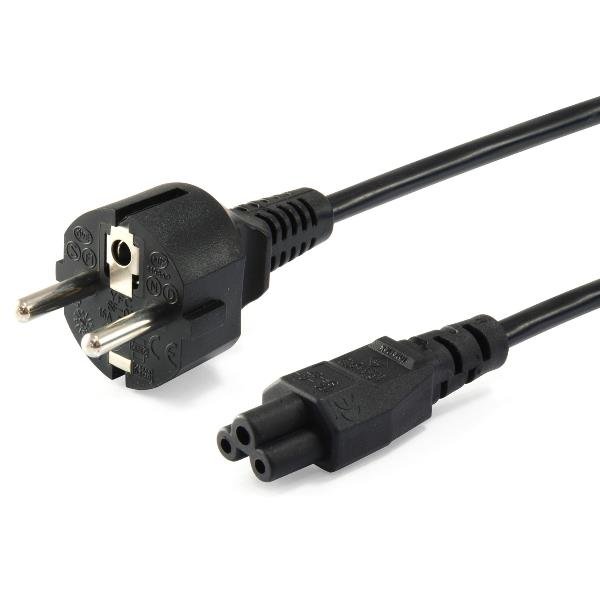 EQUIP POWER CABLE SCHUKO STRAIGHT/ IEC 60