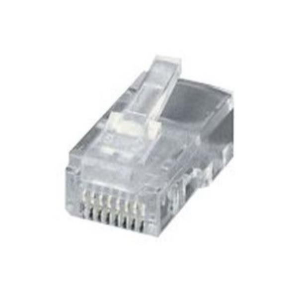 EQUIP MODULAR PLUG RJ45 8P8C (6U ) UNSHIE