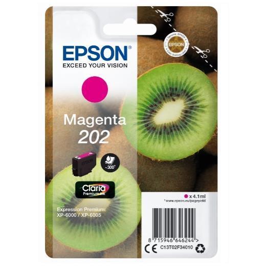 Epson - Cartuccia ink - 202 - Magenta - C13T02F34010 - 4,1ml