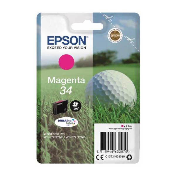 Epson - Cartuccia ink - 34 - Magenta - C13T34634010 - 4,2ml