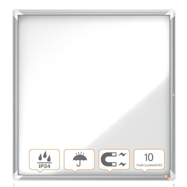 Portabadge Durable chiuso con chiocciola yo-yo per 1 tessera 54x87 mm - conf. 10 pz - 8012-19
