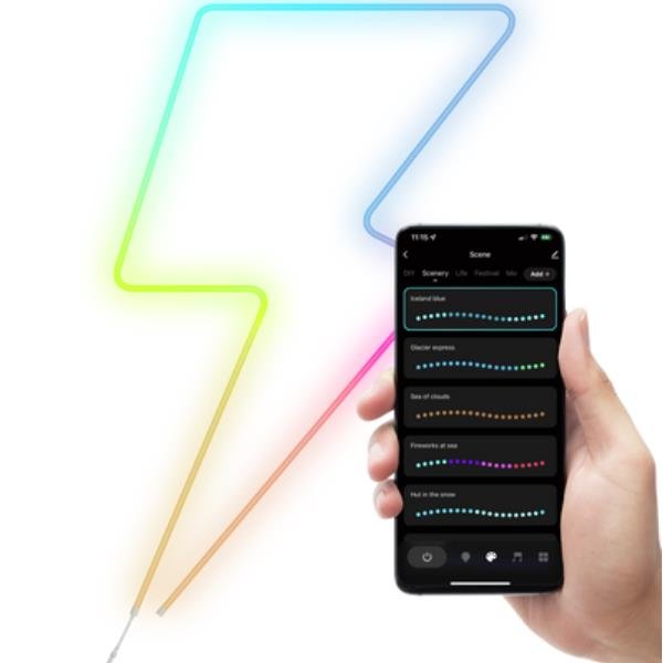 TRUST GXT904 VYBZ STRISCIA LED RGB 5 MT PROGRAMMABILE E DIMMERABILE ALEXA - GOOGLE HOME