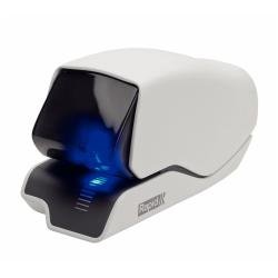 Rapid Supreme 5025e - Graffatrice elettrica - carico pesante - 25 fogli - plastica, metallo - bianco
