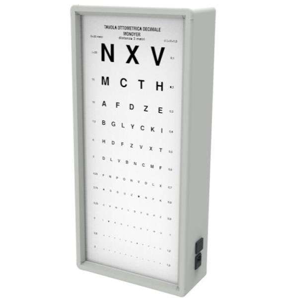 GIMA OTTOTIPO LUMINOSO MONOYER - 3 METRI