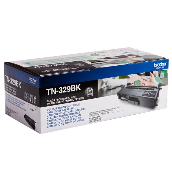 Brother - Toner - Nero - TN329BK - …