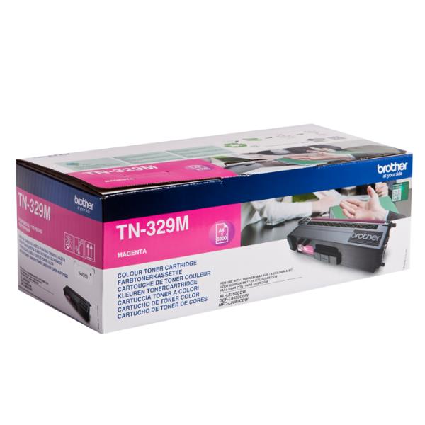 Brother - Toner - Magenta - TN329M - 6000 pag