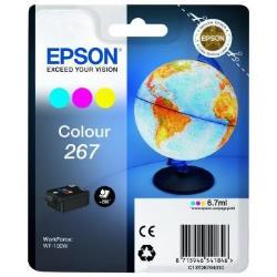 Epson - Cartuccia ink - 267 - C/M/Y - C13T26704010 - 6,7ml