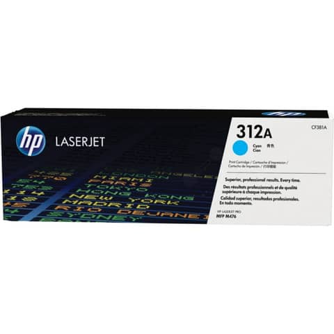 Hp - Toner originale - 312A - Ciano …