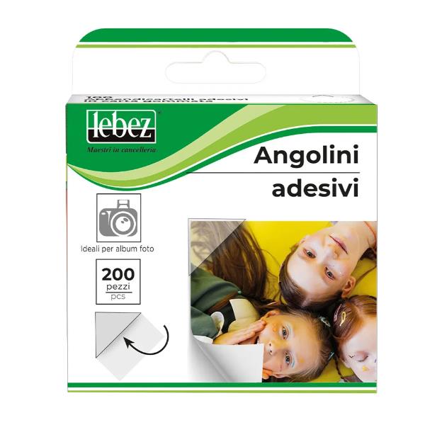 Angoli adesivi per foto - trasparente - Lebez …