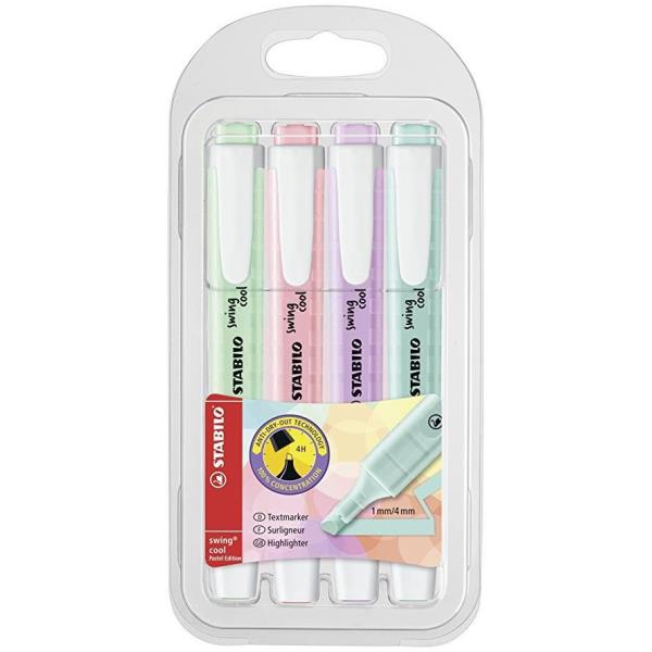 Evidenziatore Swing Cool Pastel - punta a scalpello …