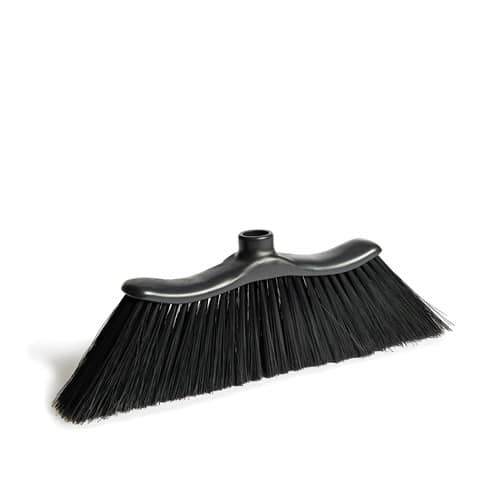 Scopa Onda - per interni - 37 x 4 x 12 cm - nero - PerfettoFactory