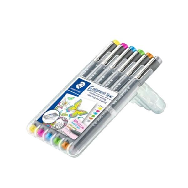 STAEDTLER CF6 FINELINER COL ASSORTITI