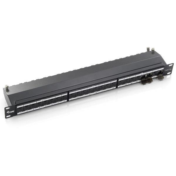 EQUIP PREMIUM CAT.6A PATCH PANEL 24-PORT