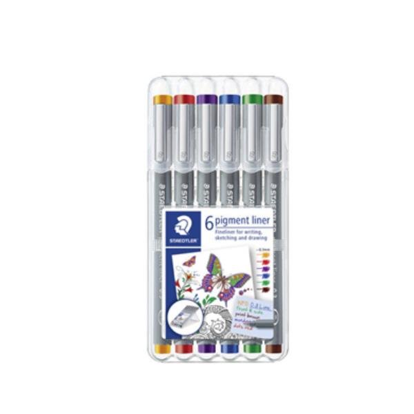 STAEDTLER CF6 FINELINER COL ASSORTITI
