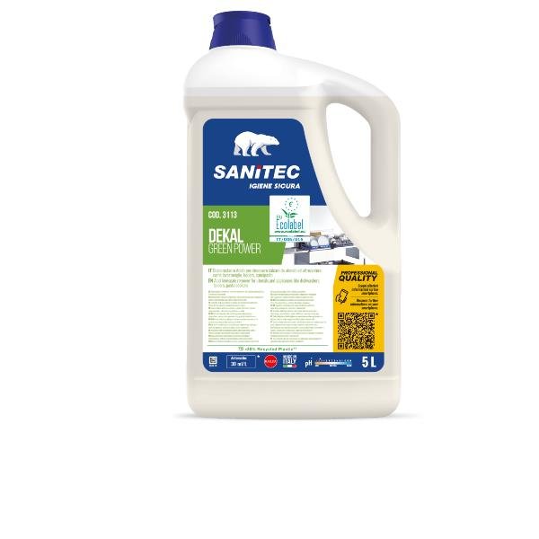 Sanitec DEKAL GREEN POWER - Detergente - liquido - flacone - 5 L - professionale - per macchina - concentrato (pacchetto di 2)