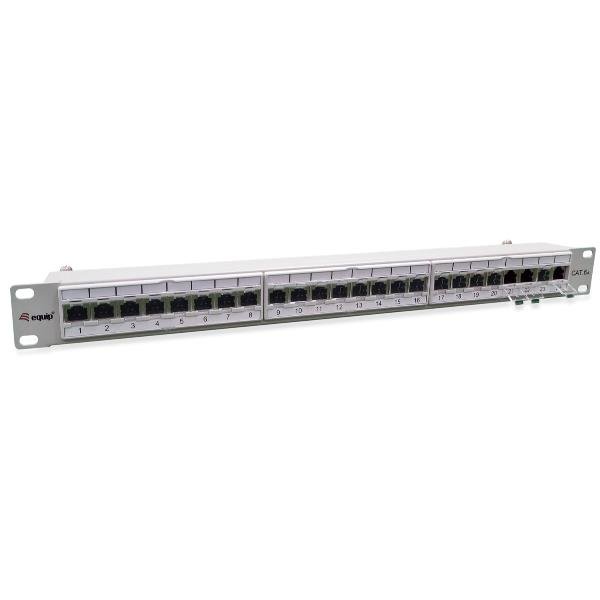 EQUIP PREMIUM CAT.6A PATCH PANEL 24-PORT