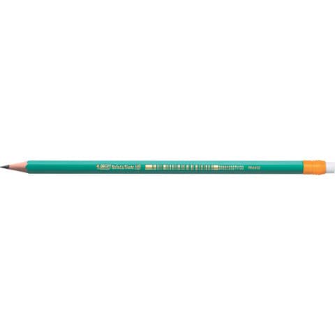 Matite ECOsolutions Evolution Graphite - 655 HB - con gommino - Bic - scatola da 12 pezzi
