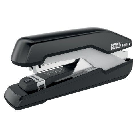 Rapid Supreme Omnipress Fullstrip SO60 - Cucitrice - 60 fogli - metallo, plastica ABS - nero