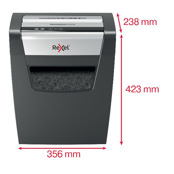 Distruggidocumenti Momentum X312 - taglio a frammenti 5x42 …