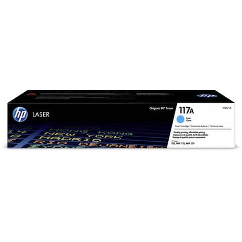 Hp - Toner originale - 117A - ciano …
