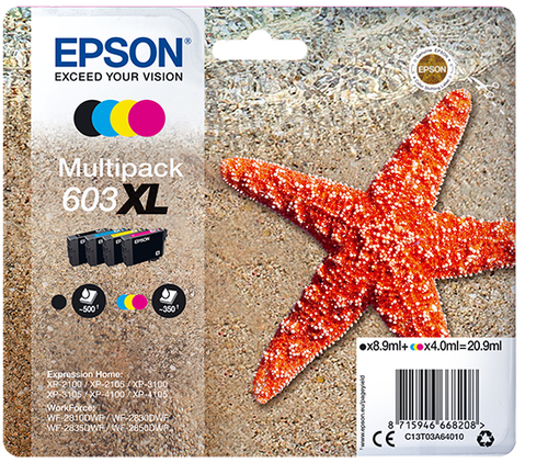 Epson - Multipack Cartucce Ink - 603XL - …