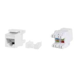 WP EUROPE PRESA RJ45U CAT.6 180 GRADI NERO
