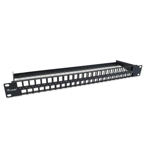 EQUIP 48-PORT KEYSTONE CAT.6 UNSHIELDED P