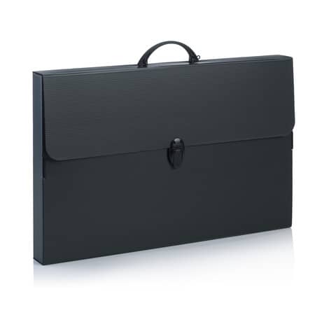 Valigetta Polionda Every Line Total Black - 36,5x56,5 …